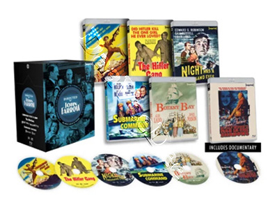 Directed By John Farrow Collection |Imprint | Commandos Strike at Dawn / The Hitler Gang / Night Has a Thousand Eyes / Submarine Command / Botany Bay / John Farrow Hollywood